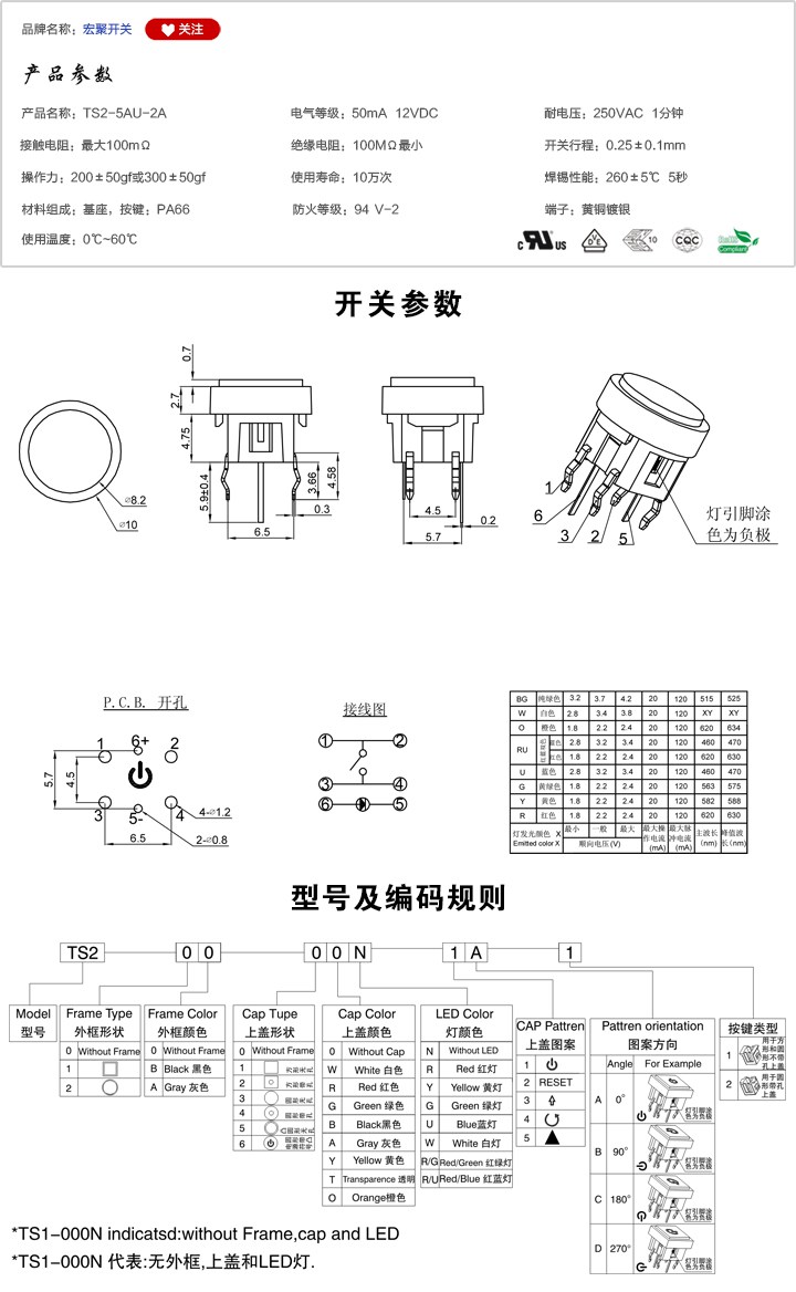 TS2-5AU-2A開關參數(shù)尺寸.jpg