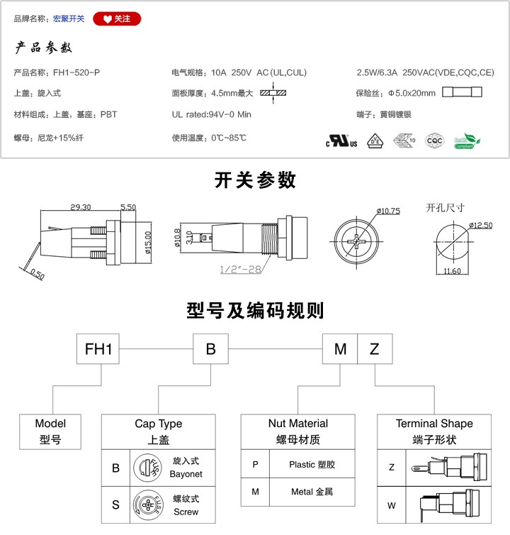FH1-520-P保險(xiǎn)絲座參數(shù)尺寸.jpg